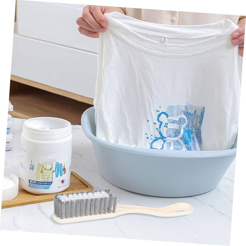 4Pcs Multi Purpose Cleaning Brushes Set For Kitchen Bathroom Shoes Removable Heads - Image 4